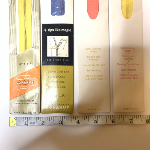 Vintage Talon Zippers Lot of 4 - Picture 3 of 9